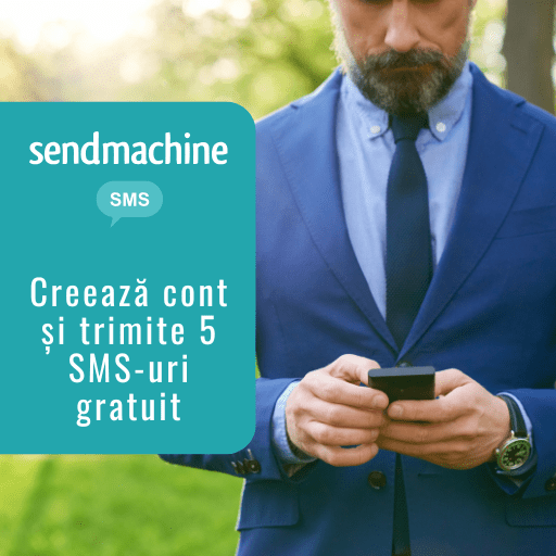 Creează cont și trimite 5 SMS-uri gratuit