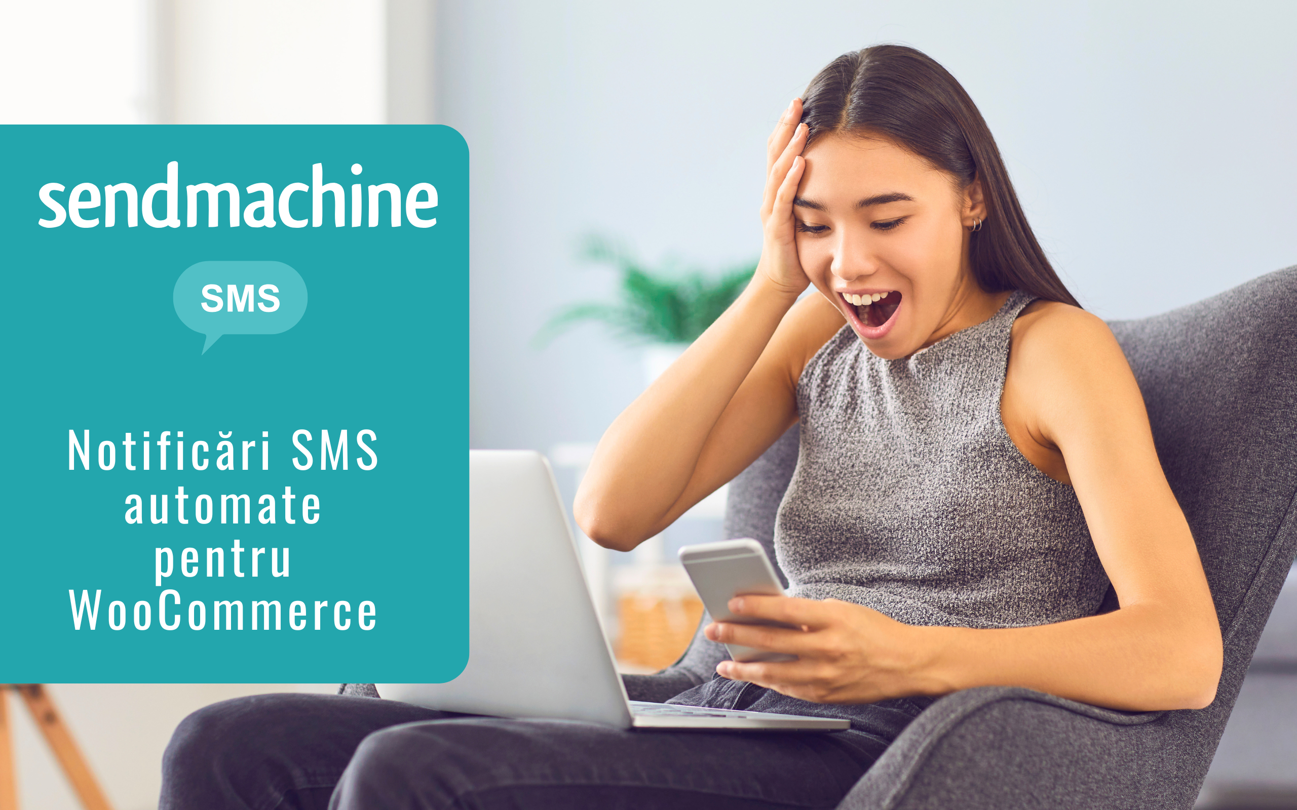 Notificări SMS automate pentru WooCommerce