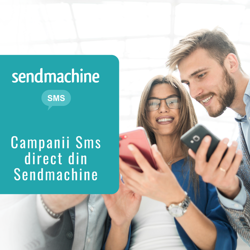 Sendmachine SMS - campanii de marketing. Tot ce ai nevoie, pe aceeași platformă.